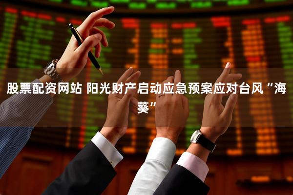 股票配资网站 阳光财产启动应急预案应对台风“海葵”
