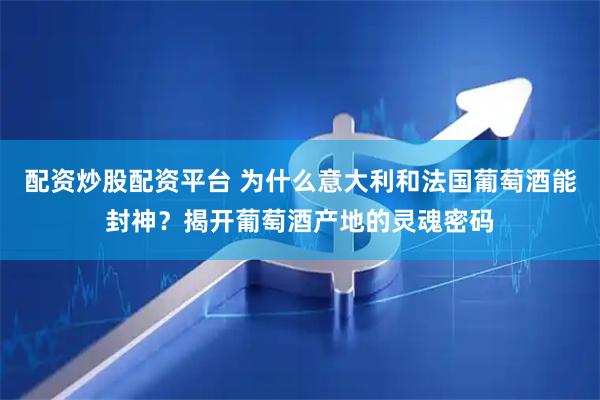 配资炒股配资平台 为什么意大利和法国葡萄酒能封神？揭开葡萄酒产地的灵魂密码