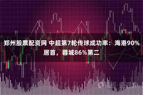 郑州股票配资网 中超第7轮传球成功率：海港90%居首，蓉城86%第二